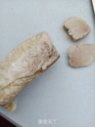 麻汁拌煮肉的做法步骤：9