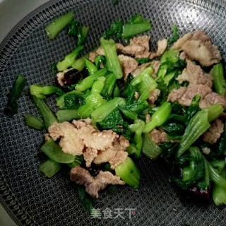香辣鸡毛菜的做法步骤：19