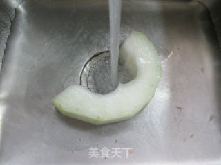 虾味球煮冬瓜的做法步骤：2