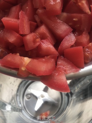番茄蜂蜜汁的做法步骤：5