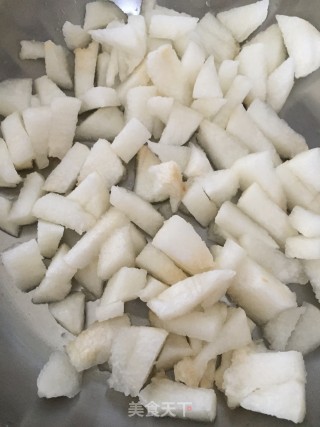 番茄雪梨汁的做法步骤：5