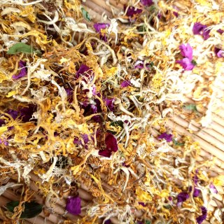 晒双花茶的做法步骤：9