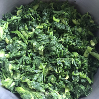 荠菜坨坨饼的做法步骤：1