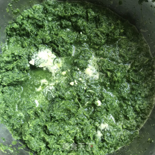 荠菜坨坨饼的做法步骤：2