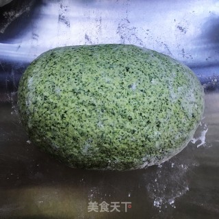 荠菜坨坨饼的做法步骤：6