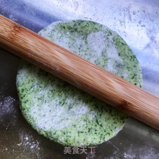 荠菜坨坨饼的做法步骤：8
