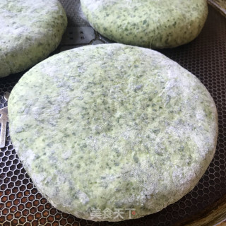 荠菜坨坨饼的做法步骤：9