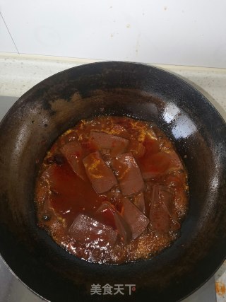水煮鸭血的做法步骤：7