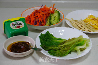 低脂蔬菜卷的做法步骤：7