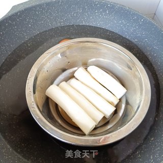 花酿蒸山药的做法步骤：2