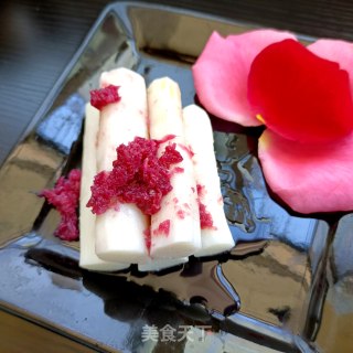 花酿蒸山药的做法步骤：7