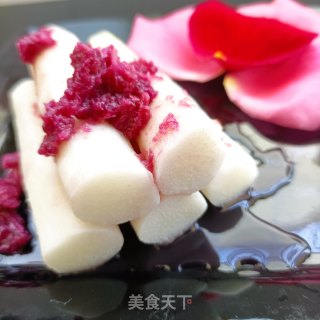花酿蒸山药的做法步骤：9