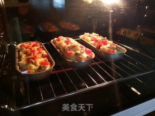 西红柿奶酪面包丁的做法步骤：8