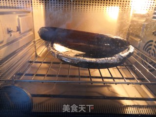 蒜泥烤茄子的做法步骤：9