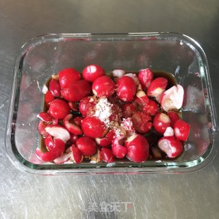 糖醋樱桃小萝卜的做法步骤：5
