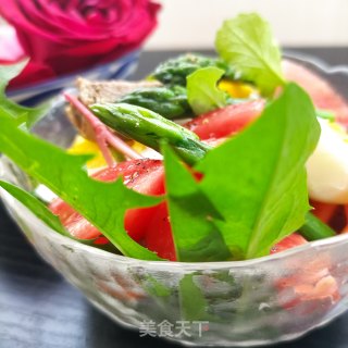 芦笋鸡蛋沙拉的做法步骤：22