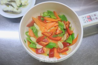 一人食鳕鱼杂蔬低脂午餐的做法步骤：9