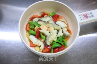 一人食鳕鱼杂蔬低脂午餐的做法步骤：10