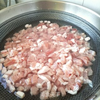 藤椒蒜苔肉酱的做法步骤：5