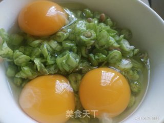 豆角炒鸡蛋的做法步骤：1