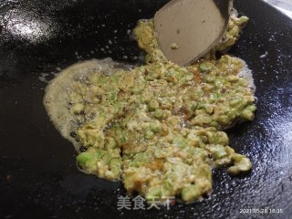 豆角炒鸡蛋的做法步骤：4
