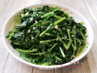 蒜蓉炒京水菜的做法步骤：7