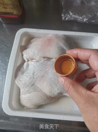 烤鸭腿的做法步骤：1