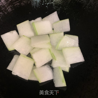 冬瓜滚车白汤的做法步骤：4