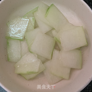 冬瓜滚车白汤的做法步骤：5