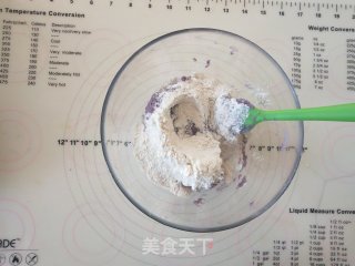 奶香全麦紫薯饼的做法步骤：4