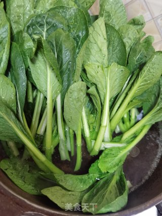 蒜蓉炒菜心的做法步骤：4