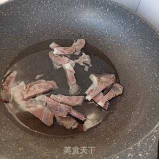 精肉拌马齿苋的做法步骤：7
