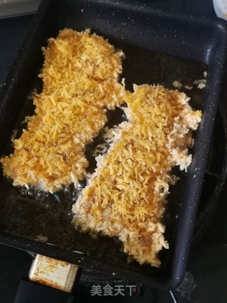 炸猪排的做法步骤：15