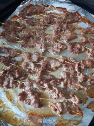 牙签肉的做法步骤：8