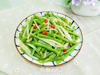 泡姜炒豆角的做法步骤：10