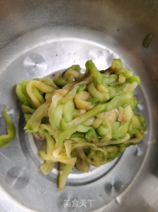 清炒白茄的做法步骤：4