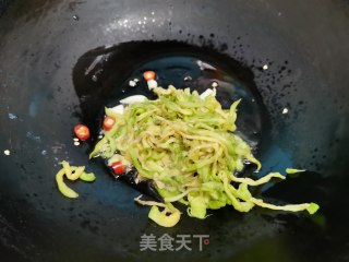 清炒白茄的做法步骤：6