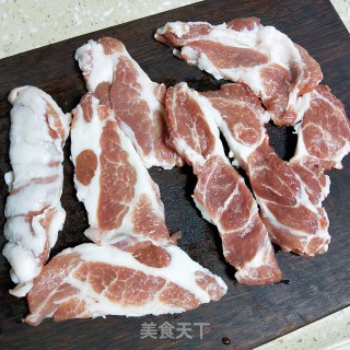 煎猪扒的做法步骤：2
