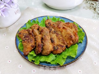 煎猪扒的做法步骤：9