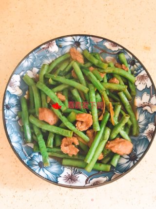 黄豆酱豆角炒猪肉的做法步骤：10