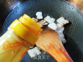 青线椒炒五花肉的做法步骤：5