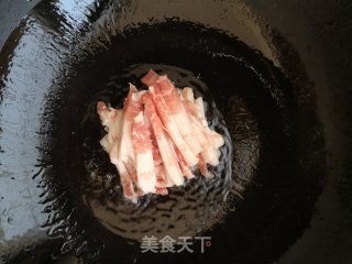 胡萝卜炒肉的做法步骤：3