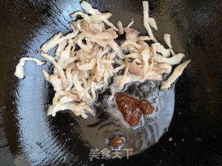 胡萝卜炒肉的做法步骤：4