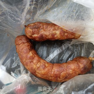 烤肠萝卜苗手抓饼的做法步骤：3