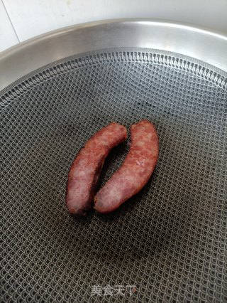 烤肠萝卜苗手抓饼的做法步骤：6
