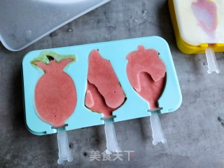 草莓巧克力冰激凌的做法步骤：8