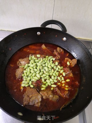 毛豆烧排骨的做法步骤：13