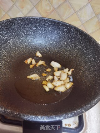 猪油渣炒芥兰花的做法步骤：7
