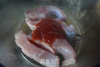 番茄酿青鱼的做法步骤：4