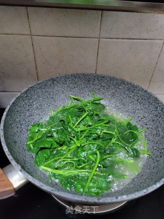 白灼番薯叶的做法步骤：5